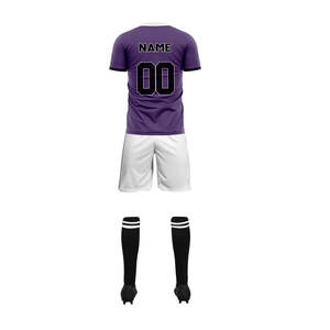 Uniforme de Fútbol Sublimado Transpirable de Alta Calidad, Diseño de Corte Automatizado, Uniforme de Fútbol Económico de Alta Tecnología 2026 - Product Image 6