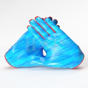 Best Selling Custom American Football Receiver Gloves with Printed Logo American Football Gloves Best Manufacturer & Supplier - Product Image 6