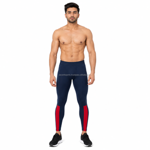 Leggings de compression pour hommes, pour l'entraînement, la course à pied, la gym, le fitness, les sports, vêtements de sport OEM ODM en gros, vêtements personnalisés - Product Image 1