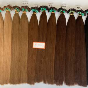 Couleurs à la mode nouveau modèle 100% Extensions de cheveux vietnamiens Remy kératine pointe plate fournisseur de cheveux humains bruts - Product Image 5