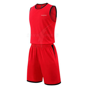Nouvel uniforme de basket-ball élégant et respirant avec couleurs et designs personnalisés, haute qualité, idéal pour l'identité et les performances d'équipe - Product Image 3