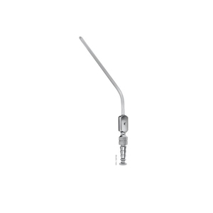 Kit de tubes d'aspiration Frazier, manuel, réutilisable, en acier inoxydable allemand, instrument chirurgical incurvé de classe II, CE ME-ST-4, qualité A+ - Product Image 2