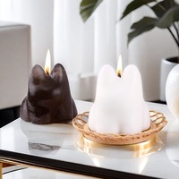 Moule en silicone en forme de chat mignon pour pudding, moule DIY pour dessert glacé au lait, gâteau, mousse, chocolat, outil de cuisson
