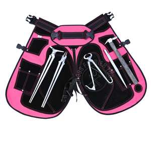 Kit de Herramientas de Herrador y Forja de Grado Industrial con Separador de Pezuñas Rosa, Cortador de Pezuñas, Tenazas de Cabeza Redonda y Prensa de Pezuñas - Product Image 1