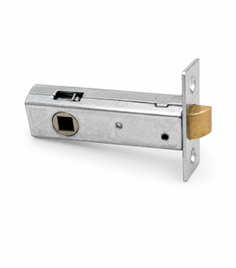 Loquet tubulaire nickelé pour porte, vente en gros, entraxe 45 mm - Product Image 2