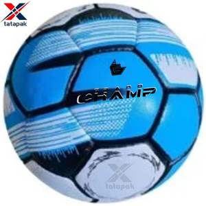 Ballon de football d'entraînement professionnel en PVC/PU, écologique, durable, avec une excellente adhérence, couleurs personnalisables, vente en gros, OEM - Product Image 4