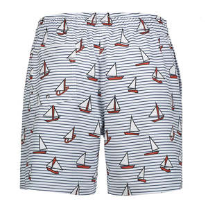 Pantalones Cortos Deportivos de Felpa 100% Algodón para Hombre, Diseño Moderno y Ecológico, Transpirables, con Cordón Ajustable, Sublimación Personalizada - Product Image 2