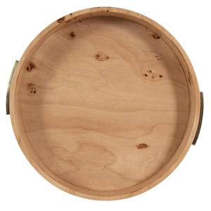 Large Wooden Serving Tray with Strong Raised <b>Border</b> for Family Meals, Party Catering, Buffet Food <b>Display</b> - Product Image 1