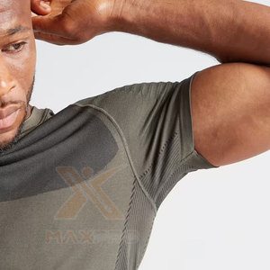 Camisetas de Gimnasio de Material Duradero y Cómodo, Camisetas de Gimnasio de Color Sólido Hechas en Pakistán - Product Image 6