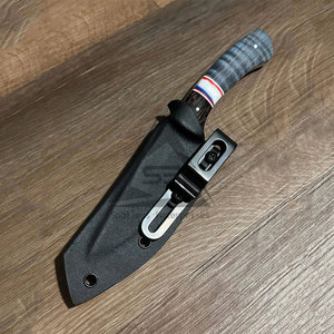 Cuchillos de hoja fija en oferta: Acero inoxidable y damasco, mango de madera, DIY, OEM, bajo MOQ, en stock - Product Image 2