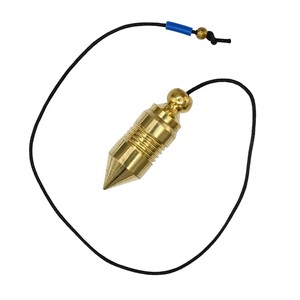 Wholesale Gold 4 <b>Ring</b> Cone with <b>Plate</b> Feng Shui Pendulum for Energy Healing Divination Environmentally Friendly Art - Product Image 5