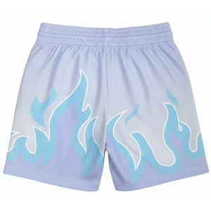 Shorts de sport respirants en maille pour hommes, shorts de course et de fitness cousus, shorts de basketball en polyester pour 30 équipes - Product Image 2