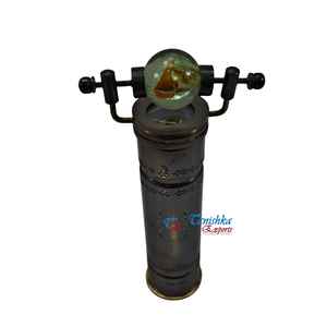 Caleidoscopio de Latón Electrochapado Hecho a Mano con Grabado de London Gilbert Sons, Arte Marítimo Coleccionable, Regalo Decorativo para Amantes de la Náutica - Product Image 2