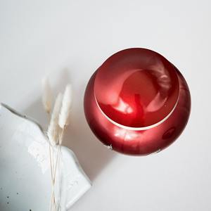 Urna Blanca de Alta Calidad Grabada a Mano para Cenizas, Diseño de Esmalte Azul, Capacidad de 200 Pulgadas Cúbicas, Estilo Americano, Marca LU - Product Image 4