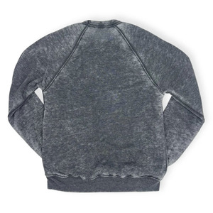 เสื้อสเวตเชิ้ตคอกลมแบบยูนิเซ็กซ์ ผ้าฝ้าย 100% สีพื้น ผ้าถักแบบวอช ทอจากวัสดุรักษ์โลก ระบายอากาศได้ดี เหมาะสำหรับใส่ลำลองในฤดูหนาว - Product Image 2