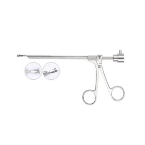 Instrumentos quirúrgicos básicos Fórceps de copa de fibra óptica recta Acero inoxidable de alta calidad Uso hospitalario estándar alemán ENT - Product Image 3