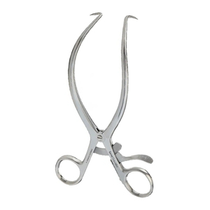 Retractor de Cirugía Ósea Veterinaria Gervet de Alta Calidad, Puntas Largas 70mm x 190mm, Acero Inoxidable Ajustable para Cirugía Equina - Product Image 1