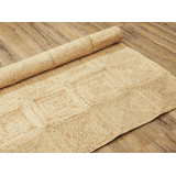 Tapis en chanvre tressé plat antidérapant réversible de luxe personnalisé, super doux, forme moderne, pour la maison, l'hôtel, la décoration de sol, tapis de porte