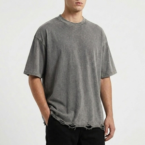 เสื้อยืดโอเวอร์ไซส์ผ้าคอตตอนพรีเมียมเนื้อหนัก สวมใส่สบาย ทรงบ็อกซี่ เป็นมิตรกับสิ่งแวดล้อม ระบายอากาศได้ดี น้ำหนัก 230 กรัม สไตล์สตรีทแวร์ - Product Image 5