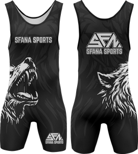 Traje de Lucha Libre para Hombre SFANA SPORTS, Sublimado con Estampado Animal, Compresión Ajustada, Sin Mangas, para Todas las Temporadas, Ropa Deportiva para Adultos - Product Image 1