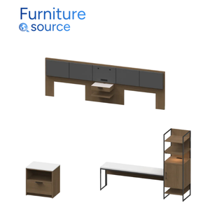 Muebles excepcionales para hoteles de la cadena Marriot-Mobiliario elegante para hoteles con MDF de larga duración + HPL-Fabricación directa Vietnam - Product Image 2