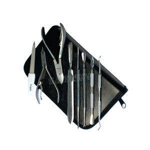 Ensemble professionnel de manucure et de pédicure Instrument de beauté en acier inoxydable de haute qualité - Product Image 3