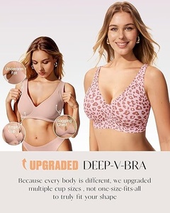 Soutien-gorge sans fil pour femmes, coupe confortable - Product Image 4