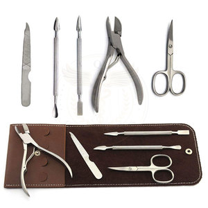 Juego de Herramientas de Manicura y Pedicura de Acero Inoxidable, Empujador de Cutículas y Lima para Uñas - Product Image 2