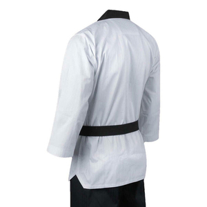 Ensembles d'uniformes de Taekwondo de haute qualité pour professionnels, mélange polyester/coton, respirants, durables, couleur personnalisable, unisexe adulte - Product Image 3