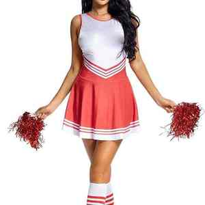 Uniforme de cheerleading en tissu respirant et doux, anti-transpiration, coupe ajustée, idéal pour les spectacles sportifs, les défilés et les événements. - Product Image 2