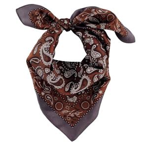 Bandana personnalisable avec logo imprimé, produit de haute qualité, best-seller, léger, fait main, foulard carré en coton, accessoire de mode pour la tête - Product Image 1