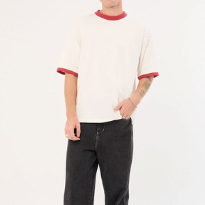เสื้อยืดผ้าแคนวาสผสมไหม/ฝ้าย ยืดหยุ่นสูง แขนสั้น ทรงปกติ ใส่สบายสำหรับฤดูร้อน ขายส่ง ผ้าเนื้อนุ่ม ซักแห้งเร็ว - Product Image 2