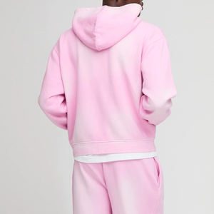 Chándal de algodón y poliéster con capucha y mangas largas para hombre, ropa informal / Chándales de moda, servicio OEM, precio al por mayor 2026 - Product Image 5