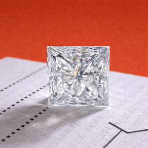 Diamante Cultivado en Laboratorio de 1.00 CT, Corte Princesa Cuadrado, Alta Brillo, EF-VVS2, para Exportación, Fabricación de Joyería, Certificado por IGI - Product Image 2