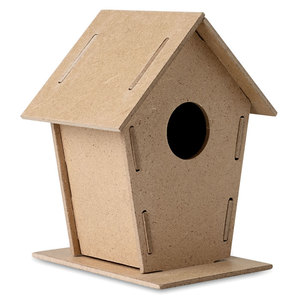 Casetta per uccelli da cortile in truciolato - Product Image 3