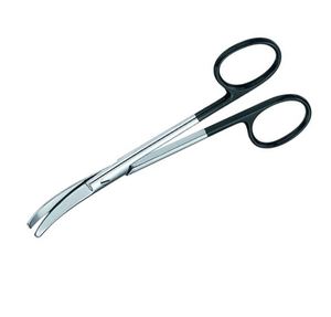 กรรไกรตัดแบบแมนนวล พรีเมียม FOMON Super Cut สแตนเลสสตีล ปลายโค้งมน ขนาด 4.5 นิ้ว อุปกรณ์ผ่าตัด ได้รับการรับรองมาตรฐาน CE ISO 13485 - Product Image 6