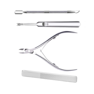 Tools Nipper Cuticle <b>Cutter</b> Silver Polished Manicure & Pedicure Kit Basic Kit Cuticle Nipper Mini Tools Nippers <b>Set</b> - Product Image 3