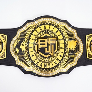 Ceinture de champion intercontinental neuve, en cuir de vache, boucle carrée en alliage, légère, écologique, en provenance du Pakistan - Product Image 5