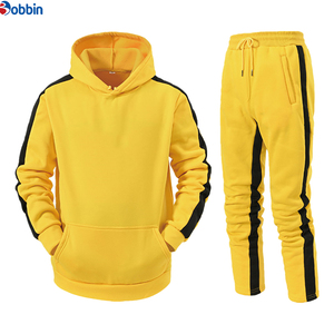 Conjunto de Sudadera con Capucha y Pantalones Largos 2 en 1 para Hombre, de Alta Calidad, Transpirable, de Secado Rápido, Estampado, Sólido, Bordado, Estilo Urbano, Última Tendencia - Product Image 3