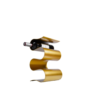 Estante y Soporte para Botellas de Vino de Metal y Madera, Estilo Rústico, Hierro Negro, para Exhibición y Almacenamiento de Vino en el Hogar, Cocina o Bar - Product Image 6