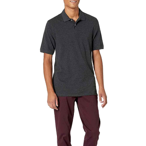 Wholesale High Quality <b>Button</b> Closure Breathable Casual Polo <b>Shirts</b> with Custom Logo Front <b>Half</b> Sleeve for Men - Product Image 2