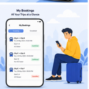 Application mobile de réservation de billets de bus intelligents, disponibilité des sièges en direct, suivi des itinéraires, réservation en ligne, gestion des voyages, Android iOS - Product Image 6