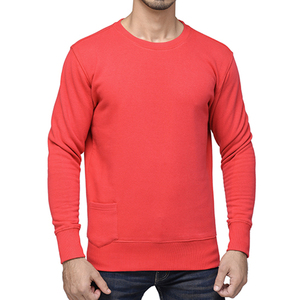 เสื้อสเวตเชิ้ตแขนยาวคอกลมสีดำสำหรับผู้ชาย ผ้าฝ้าย 100% ทรงปกติ ผ้าถักเนื้อแน่น สวมใส่สบายๆ สำหรับฤดูใบไม้ร่วง - Product Image 6