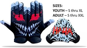 Gants de football américain Calup Industries pour hommes, femmes, garçons, jeunes, avec paume en silicone ultra-adhérente - Product Image 6