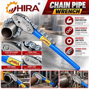 ประแจโซ่ HIRA 10411 สำหรับงานอุตสาหกรรม - Product Image 1