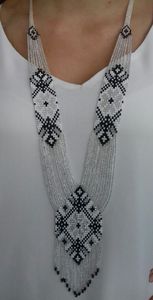 Conjunto de Collar de Cuentas de Vidrio de Calidad Premium, Joyería Hecha a Mano para Fiestas, Regalo de Cumpleaños para Mujeres, Colección - Product Image 4