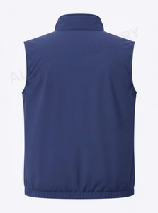 ALIROZ INDUSTRY Reversible Sleeveless Gilet Vest Mens Winter Travel Windproof Outdoor Zipper Vintage Casual Design - Product Image 2