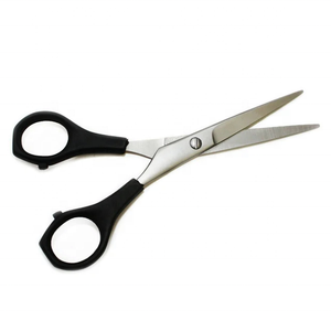 กรรไกรตัดผมมือขวาคุณภาพสูง Tegra Surgical Professional Salon ใบมีดสแตนเลสคมกริบ 28 ฟัน ด้ามจับยาง - Product Image 4