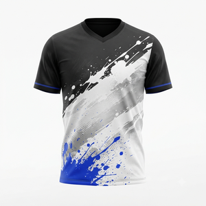 T-shirt de sport personnalisé par sublimation, maillot de performance respirant à séchage rapide, vêtements de sport pour la course à pied, le fitness et le cyclisme - Product Image 2