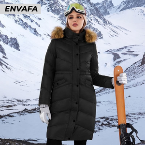 Abrigos para Mujer, Chaqueta de Invierno, Chaquetas para Dama, Parkas para Mujer, Chaqueta de Esquí, Parkas Acolchadas para Mujer, Chaqueta Cortavientos Personalizada - Product Image 3